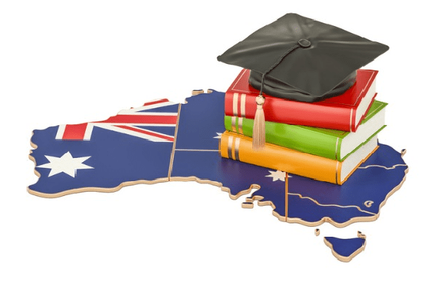تحصیل در استرالیا شامل دوره‌هایی است 