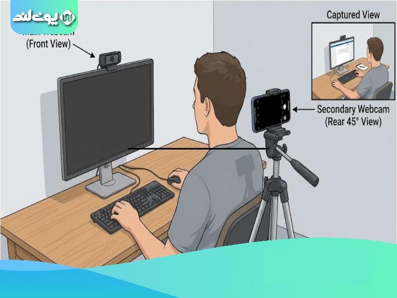 نحوه نشستن در آزمون CSCA