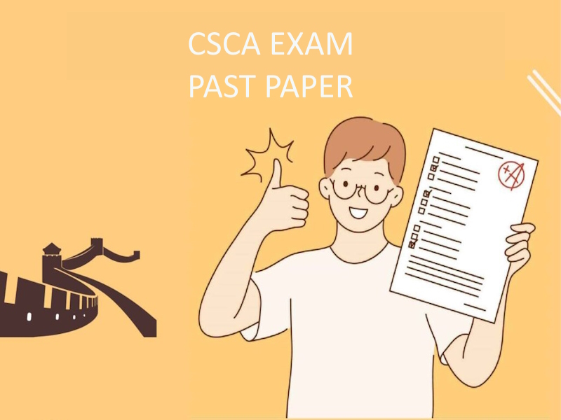 نمونه سوالات آزمون CSCA
